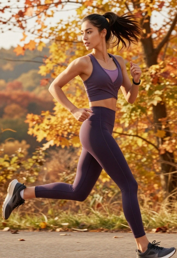 19 Cozy Fall Workout Outfit Ideas for Outdoor Runs and Morning Hikes - 16. Hybrid Active Set 1