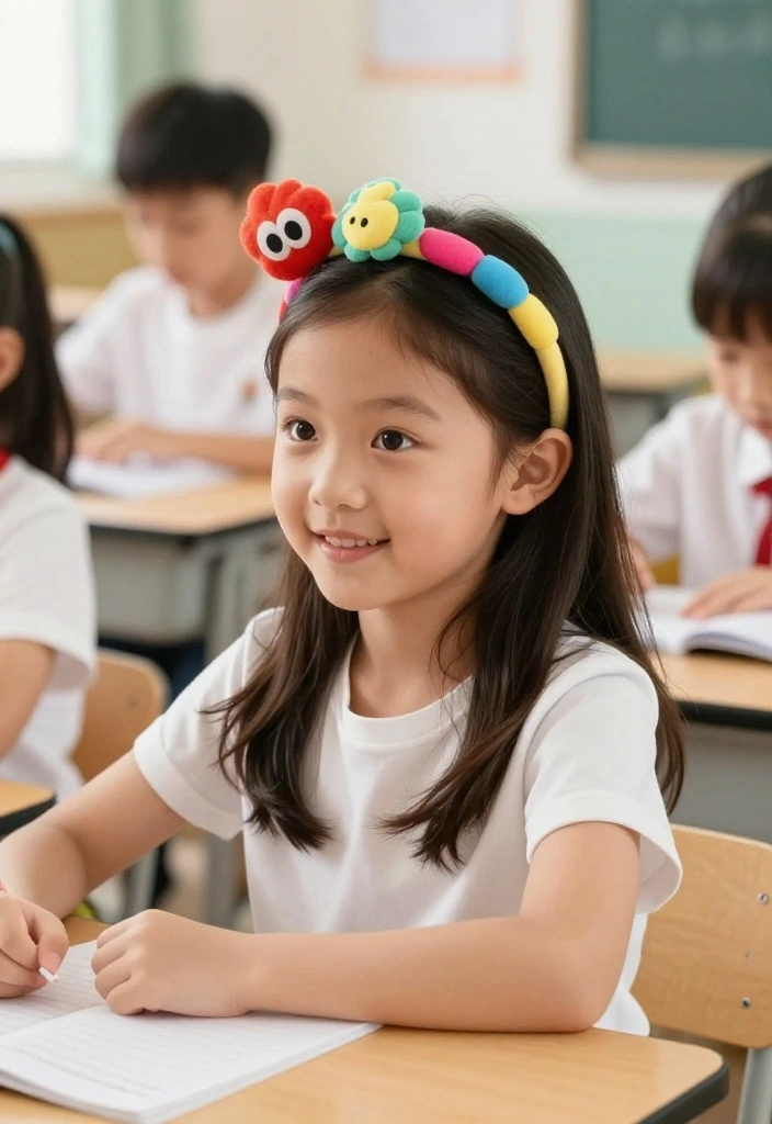 19 Cute Girl Hairstyles Ideas for Back to School - 9. Cute Headband Styles 1