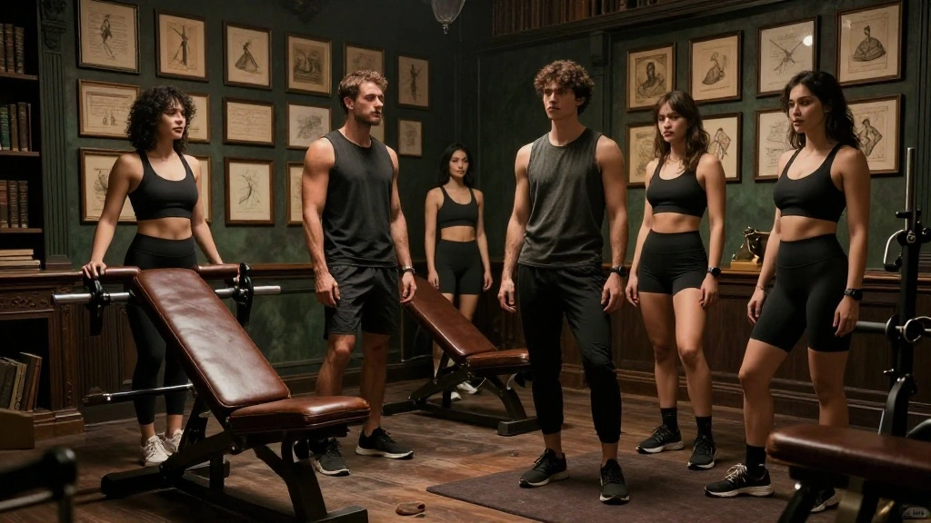 19 Dark Academia Workout Outfit Aesthetic Ideas for the Gym