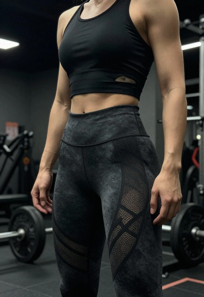 19 Dark Gym Aesthetic Ideas for a Moody, Intense, and High-Performance Training Vibe - 1. Gritty Activewear Essentials 1