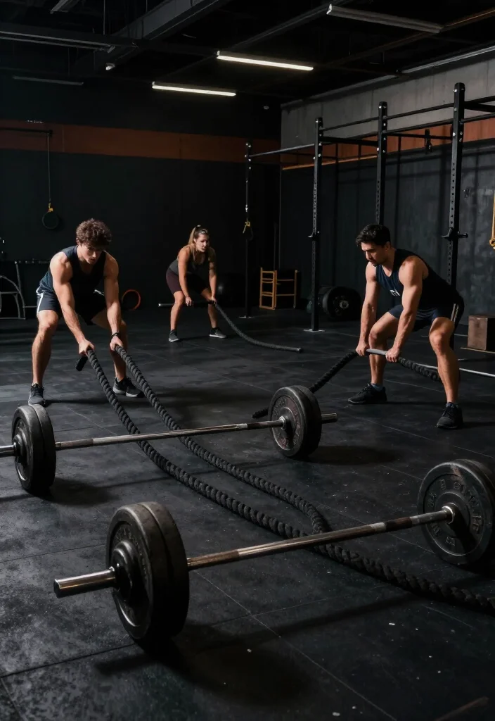 19 Dark Gym Aesthetic Ideas for a Moody, Intense, and High-Performance Training Vibe - 11. High-Performance Workout Zones 1