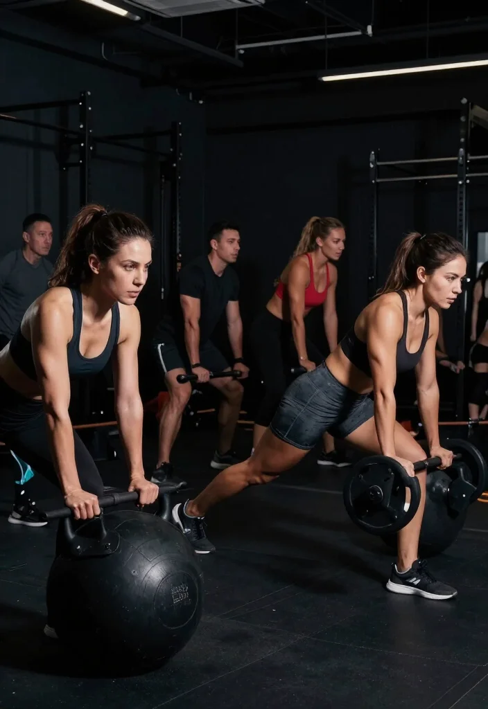 19 Dark Gym Aesthetic Ideas for a Moody, Intense, and High-Performance Training Vibe - 18. Community and Collaboration 1