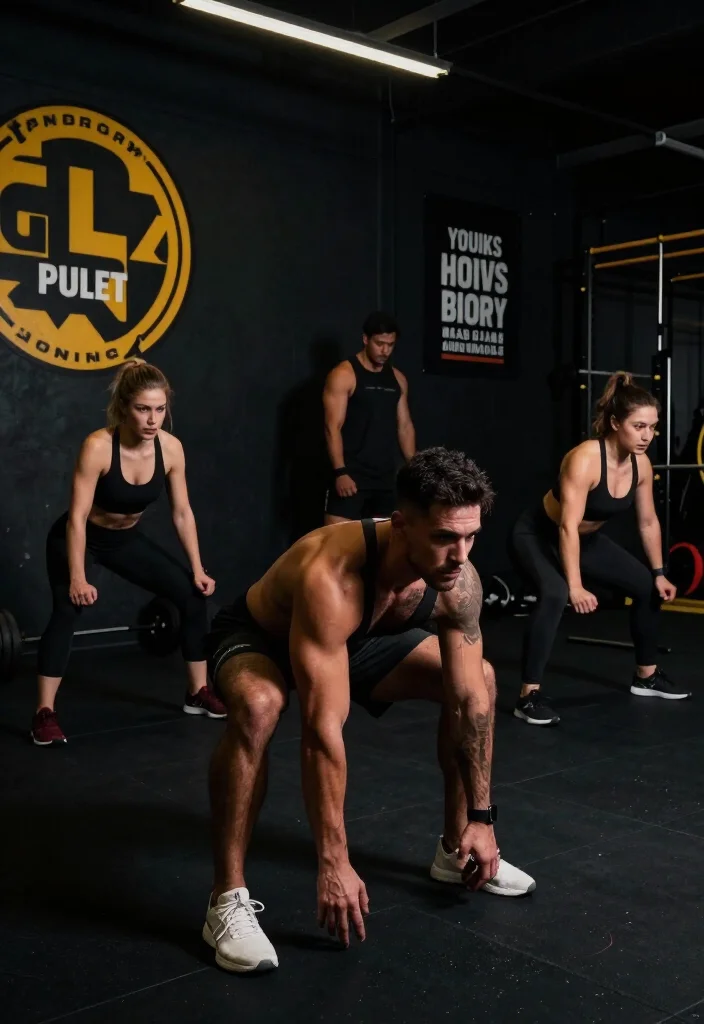 19 Dark Gym Aesthetic Ideas for a Moody, Intense, and High-Performance Training Vibe - 19. Embrace the Grind 1