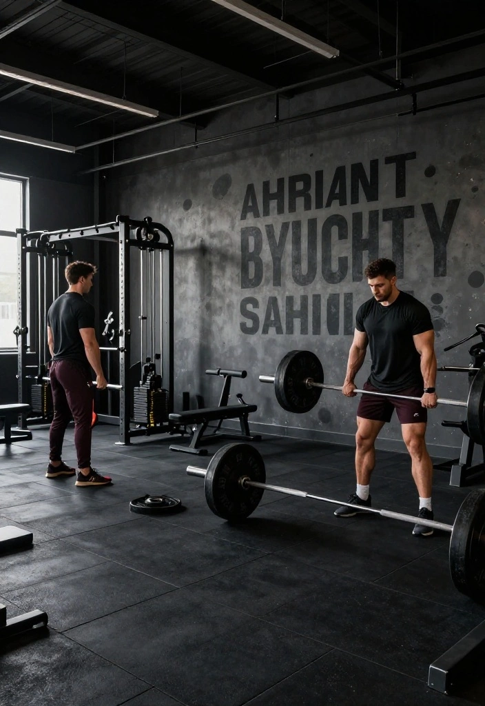 19 Dark Gym Aesthetic Ideas for a Moody, Intense, and High-Performance Training Vibe - 3. Dark Color Palette 1
