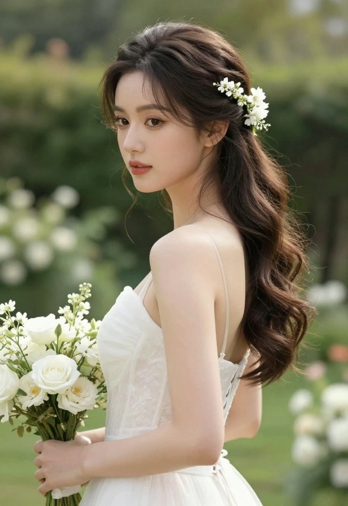 19 Elegant Summer Updo Hairstyles for Warm Weather Weddings - 1. Classic Chignon 1