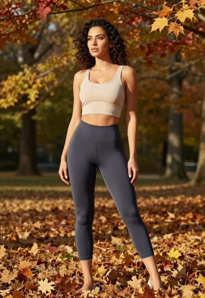 19 Essential Fall Workout Outfit Pieces Every Woman Needs in Her Activewear Closet - 16. Stretchy Capris 1