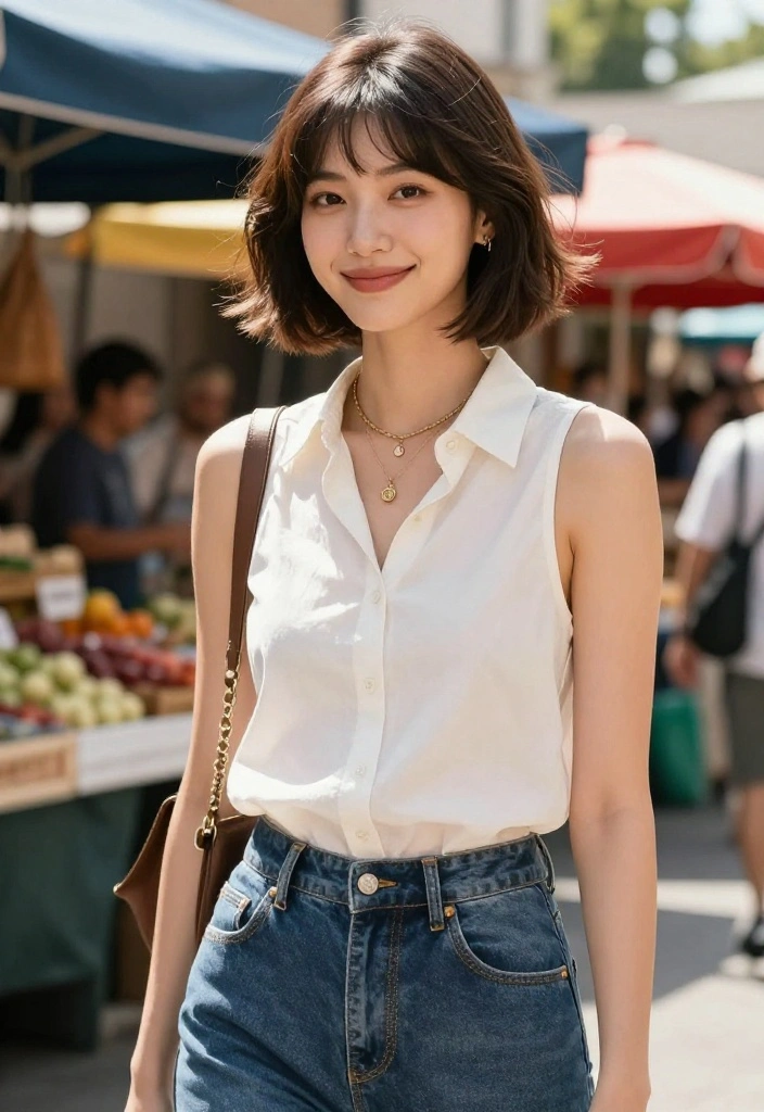 19 Frizz-Free Hot Weather Hairstyles Designed for Humid Climates - 15. Classic Bob 1