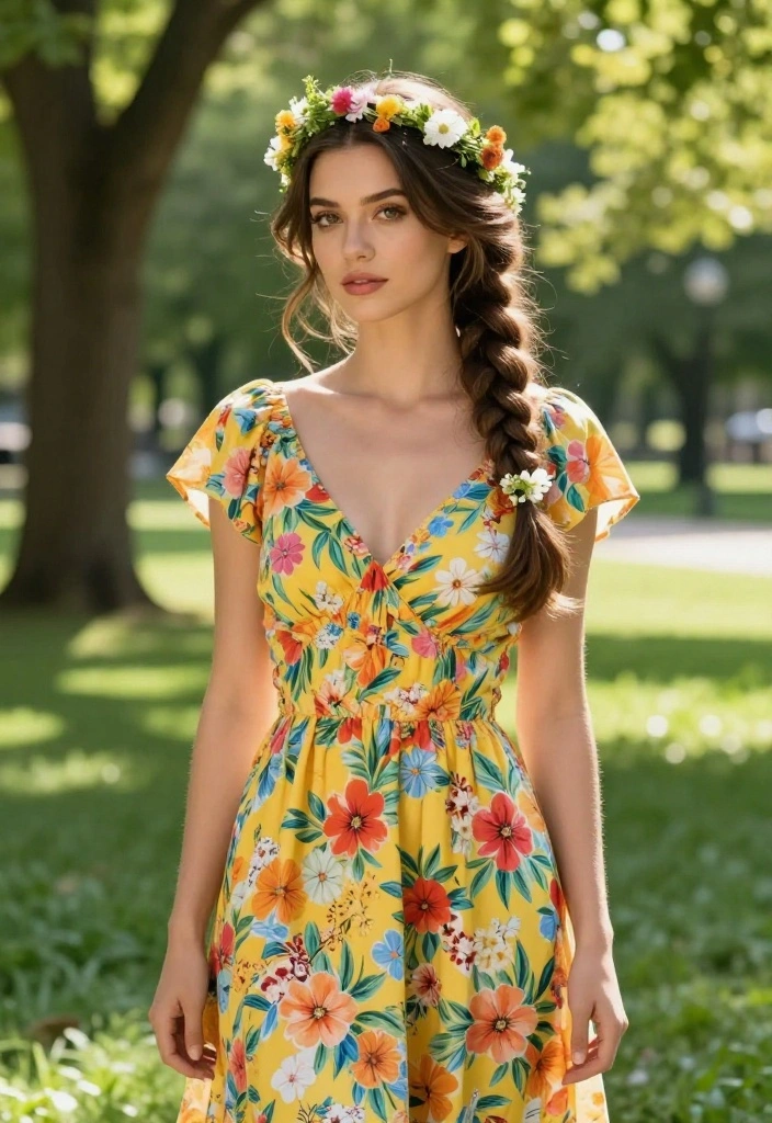19 Frizz-Free Hot Weather Hairstyles Designed for Humid Climates - 2. Braided Crown 1