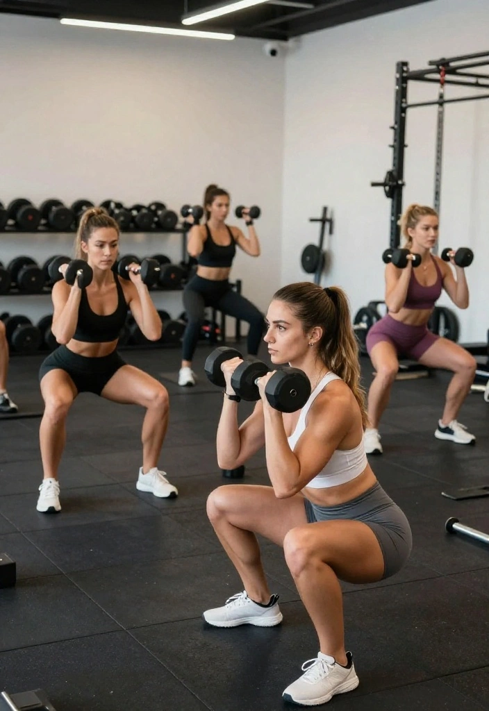 19 Full Body Gym Workouts for Women Designed to Target Every Muscle in One Go! - 4. Strength Training with Free Weights 1