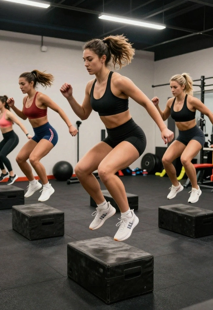 19 Full Body Gym Workouts for Women Designed to Target Every Muscle in One Go! - 6. Plyometric Power: Jump Training 1