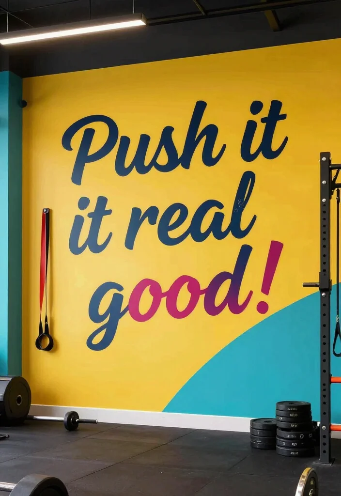 19 Funny Gym Quotes That Make You Laugh and Still Keep You Showing Up - 5. 'Push it real good!' 1