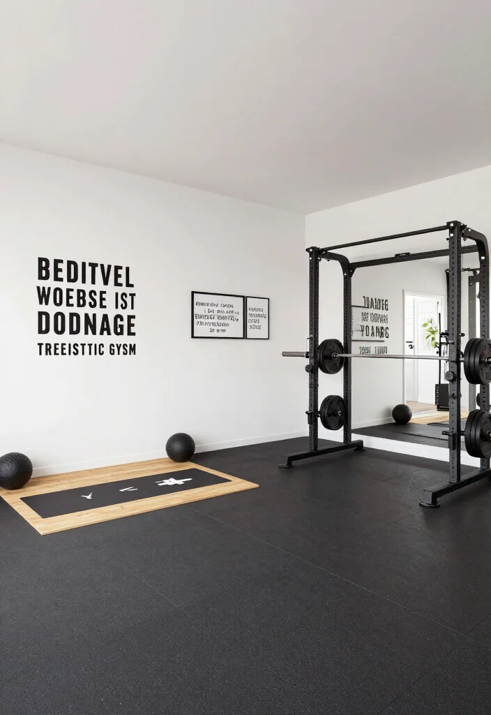 19 Garage Gym Design Ideas That Look Professional Enough to Show Off Every Single Day - 11. Personalized Workouts 1