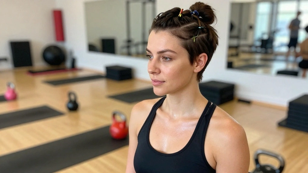 19 Gym Hairstyles for Short Hair That Look Polished and Keep You Focused - Golfing Goal