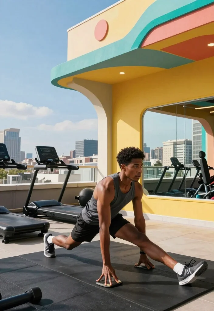 19 Gym Photo Ideas to Document Your Fitness Journey for Instagram and Pinterest - 16. Unique Gym Locations 1