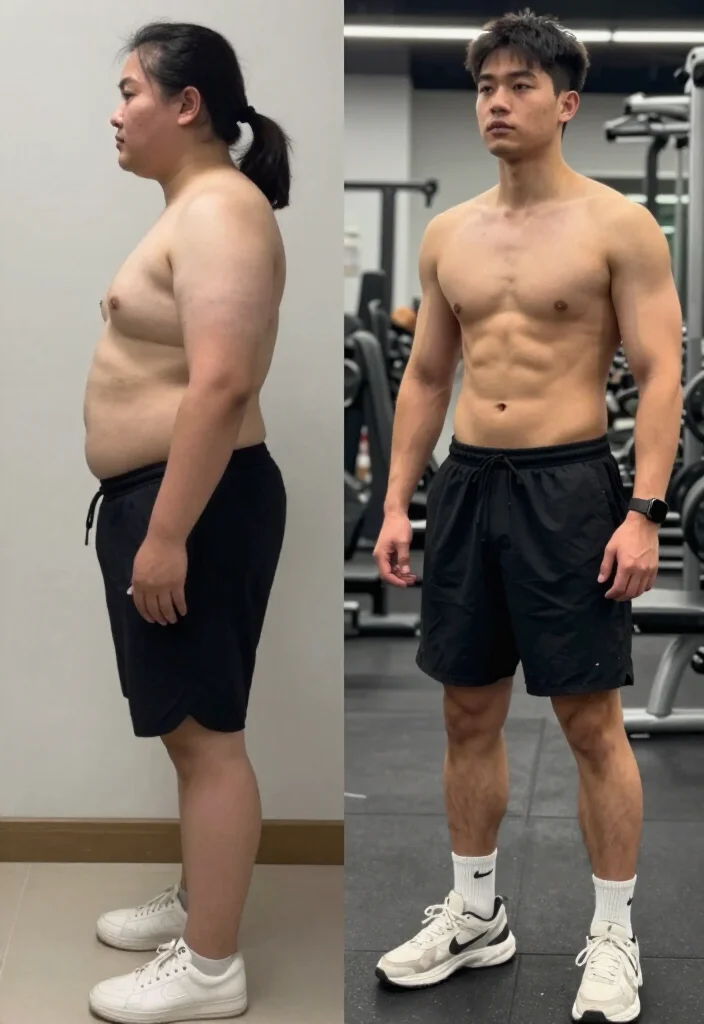 19 Gym Photo Ideas to Document Your Fitness Journey for Instagram and Pinterest - 7. Before-and-After Progress Photos 1
