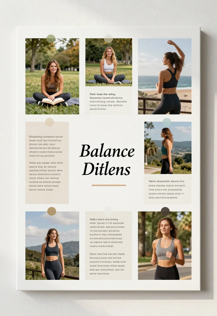 19 Gym Vision Board Aesthetic Ideas to Map Out Your Fitness Goals for 2026 - 11. Digital Detox Fitness Goals 1