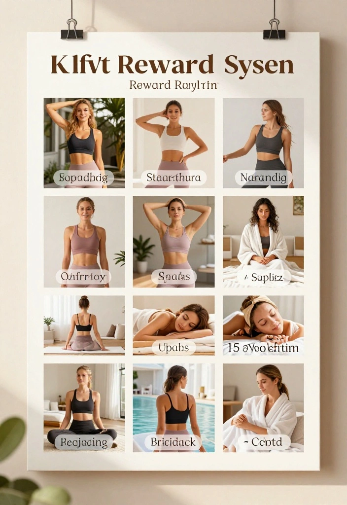19 Gym Vision Board Ideas to Set and Visualize Your Body Goals for 2026 - 14. Reward System 1