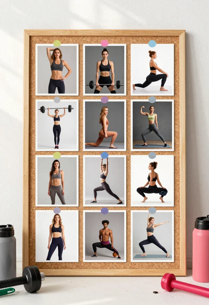 19 Gym Vision Board Ideas to Set and Visualize Your Body Goals for 2026 - 3. Body Goals Visuals 1