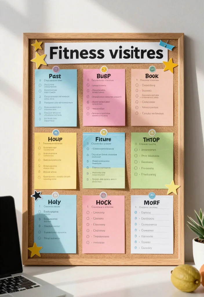 19 Gym Vision Board Ideas to Set and Visualize Your Body Goals for 2026 - 4. Fitness Milestones 1