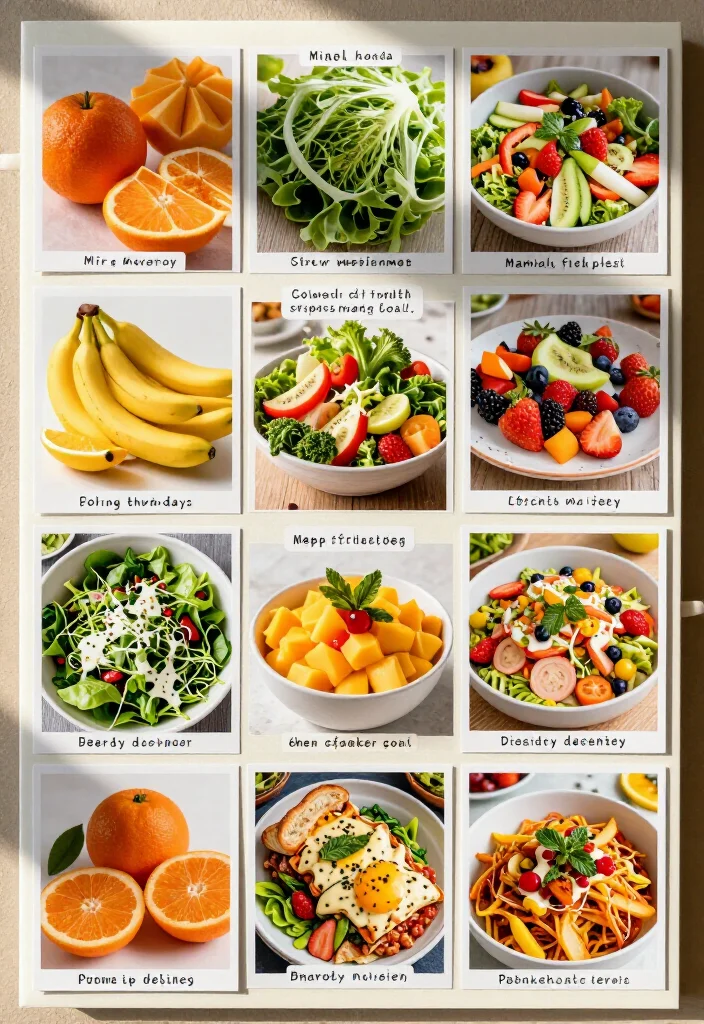 19 Gym Vision Board Ideas to Set and Visualize Your Body Goals for 2026 - 5. Diet and Nutrition Goals 1
