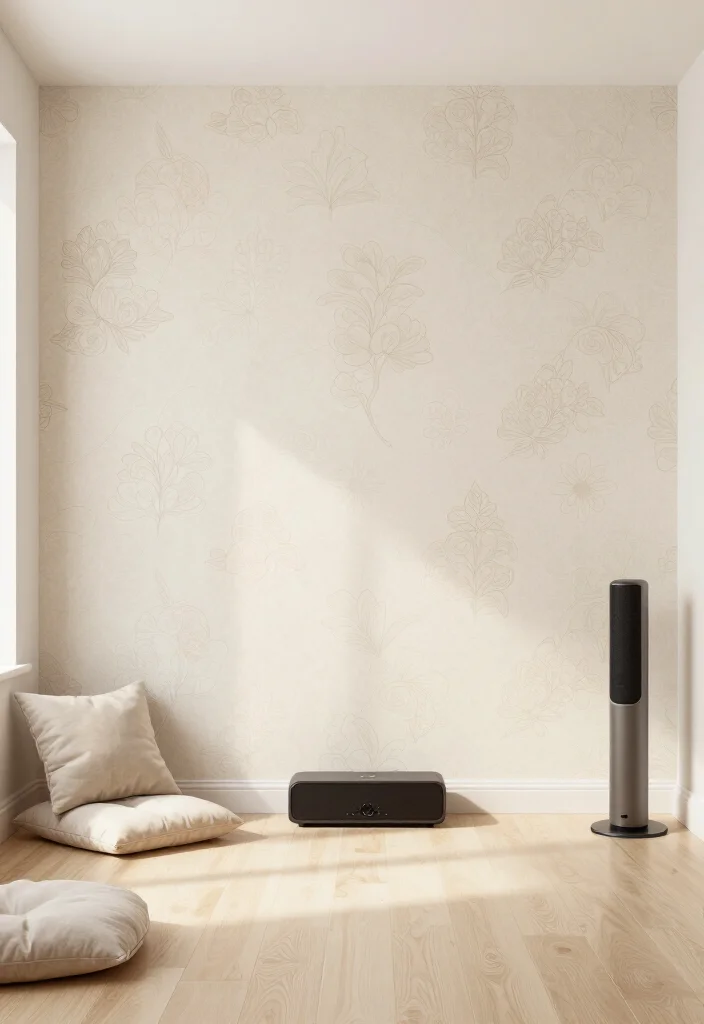 19 Gym Wallpaper and Playlist Vibe Ideas That Set the Right Training Mindset - 19. Mindfulness Walls: Promoting Focus 1