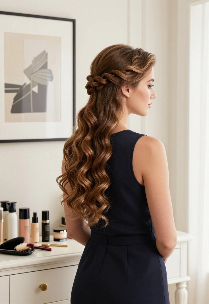 19 Heatless Back to School Hairstyles to Keep Your Hair Healthy - 8. Classic French Twist 1