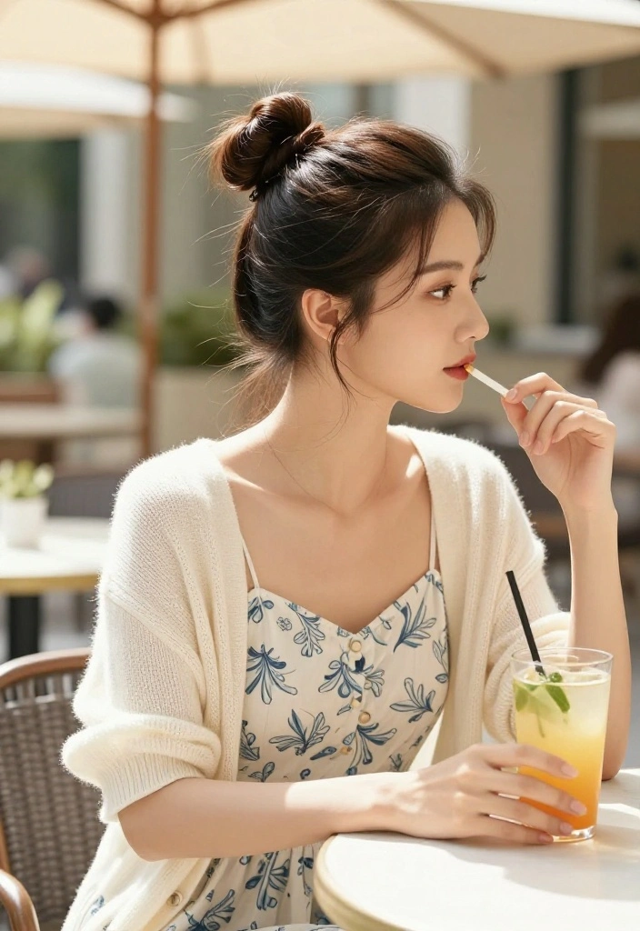19 Lifted Updo Hot Weather Hairstyles to Survive Extreme Heat - 16. Knot Bun 1