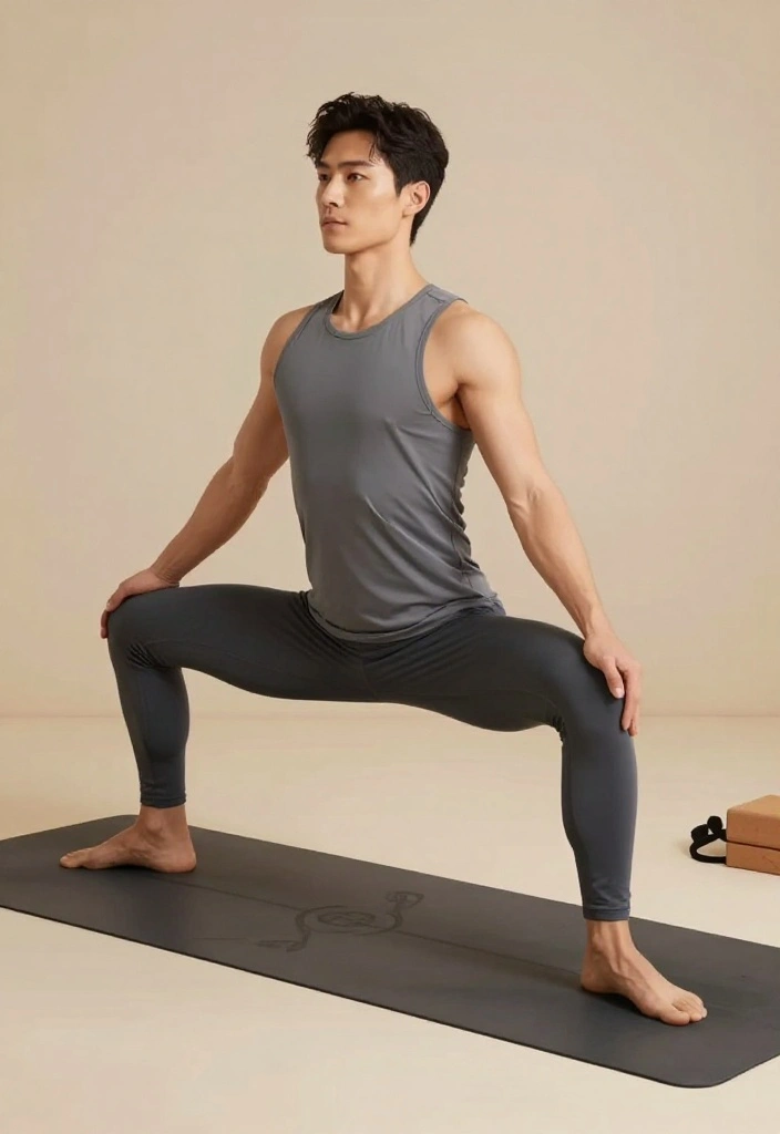 19 Men's Gym Outfit Ideas by Training Type: Powerlifting, Cardio, CrossFit, and Yoga - 4. Yoga Zen: Mindful and Relaxed 1