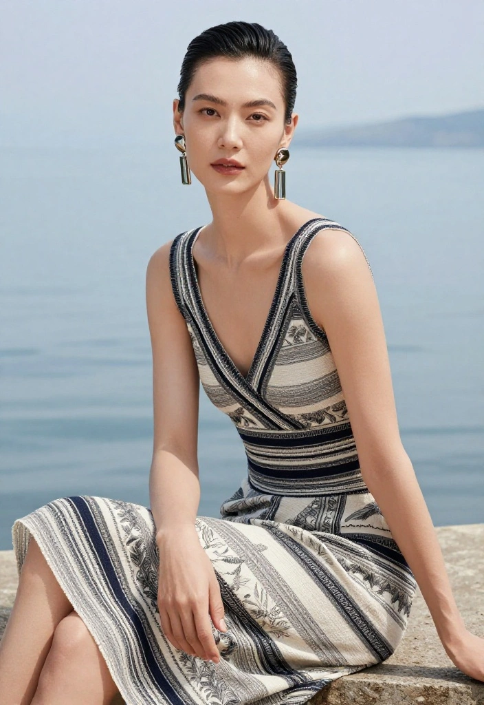 19 Messy Lake Hairstyles That Look Effortlessly Cute Outdoors - 9. Casual Slicked-Back Look 1