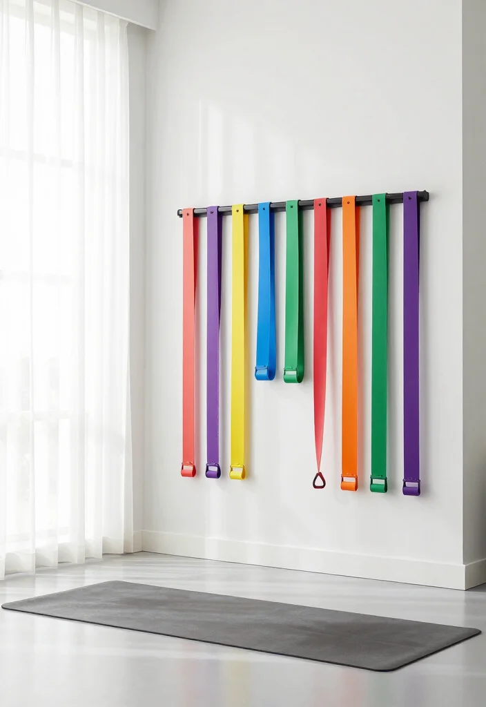 19 Minimalist Home Gym Ideas With Only the Equipment You Actually Need to Use - 2. Resistance Bands: Versatile and Compact 1