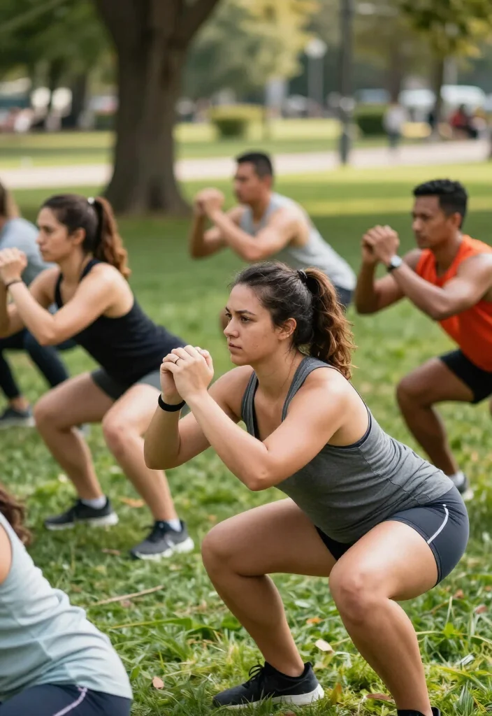 19 No-Equipment Workouts Without a Gym That Actually Build Strength and Muscle - 1. Bodyweight Squats 1