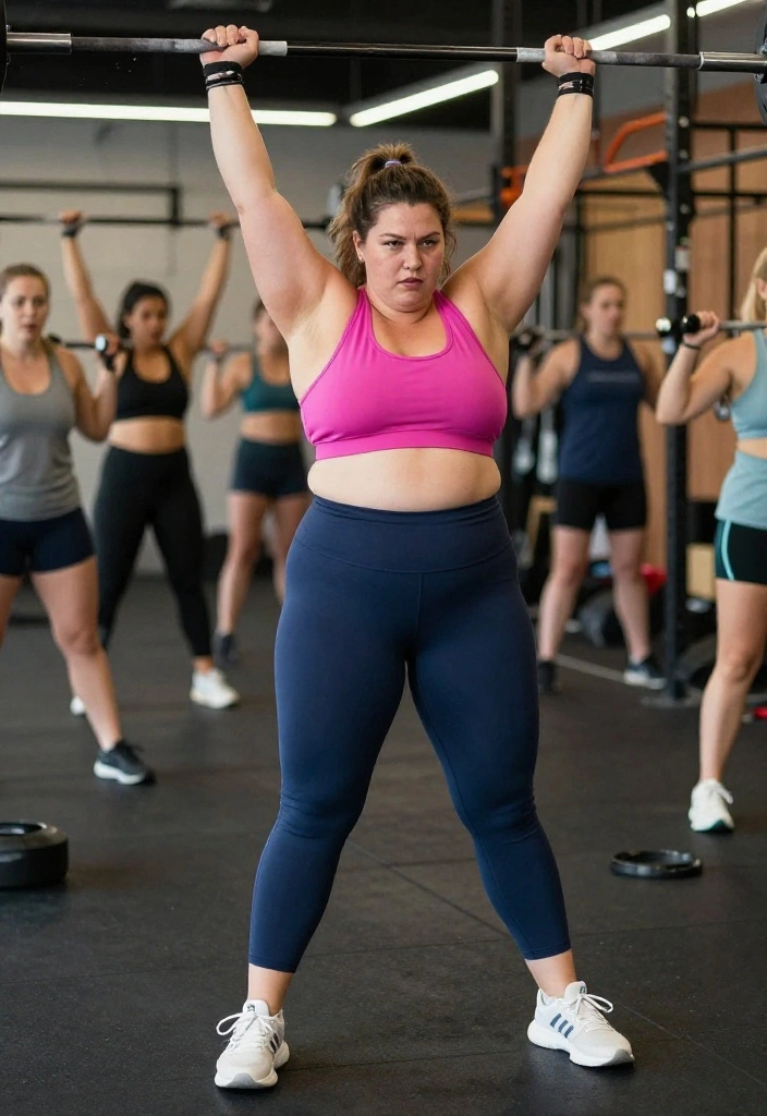 19 Plus Size Workout Outfit Ideas for Every Exercise Type: Running, Lifting, Yoga, and More - 13. Versatile Activewear Set for CrossFit 1