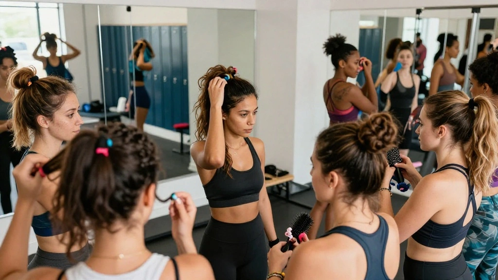 19 Quick Gym Hairstyles You Can Do in 2 Minutes When You're Running Late - Golfing Goal