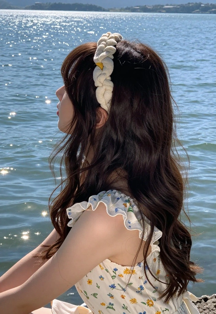 19 Secure Braided Lake Hairstyles for Fun and Windy Boat Days - 13. Braided Headband 1