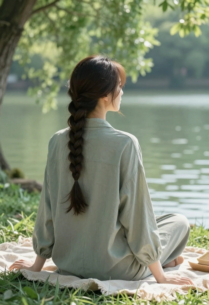 19 Secure Braided Lake Hairstyles for Fun and Windy Boat Days - 2. Fishtail Braid 1