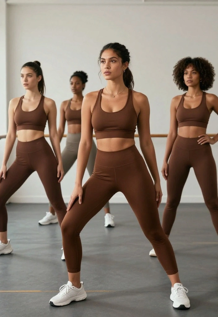 19 Shades of Brown Workout Outfits That Flatter Every Skin Tone - 15. Charred Brown 1