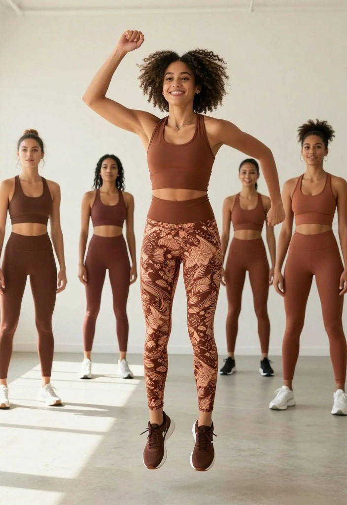 19 Shades of Brown Workout Outfits That Flatter Every Skin Tone - 18. Cocoa Pebble 1
