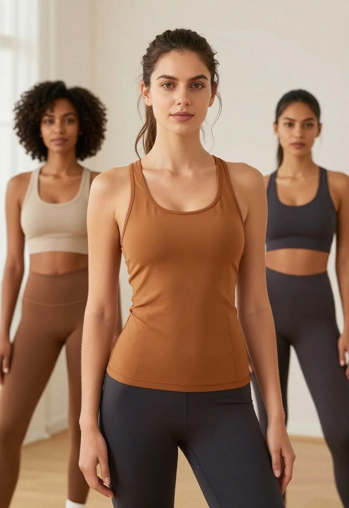 19 Shades of Brown Workout Outfits That Flatter Every Skin Tone - 5. Caramel Delight 1