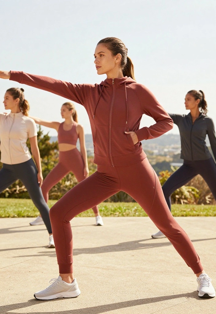 19 Shades of Brown Workout Outfits That Flatter Every Skin Tone - 6. Chestnut Charm 1