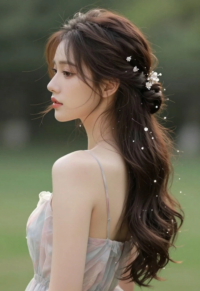 19 Sleek Summer Updo Hairstyles for a Sultry Night Out - 5. Side Swept Updo 1