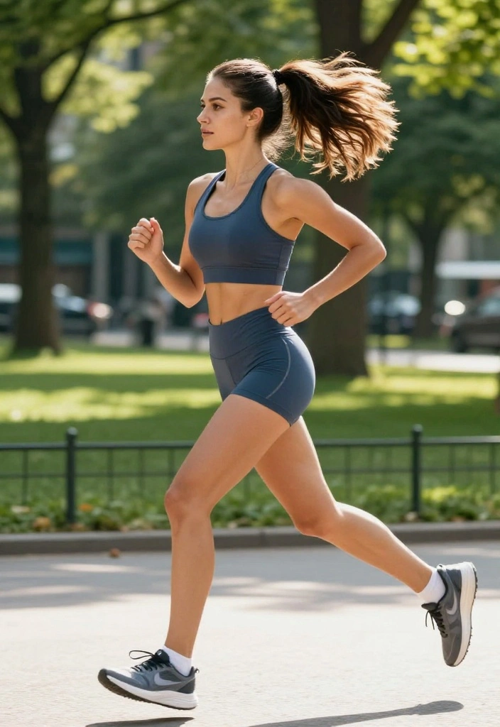 19 Sweat-Proof Hot Weather Hairstyles for Highly Active Days - 18. Sporty Top Ponytail 1