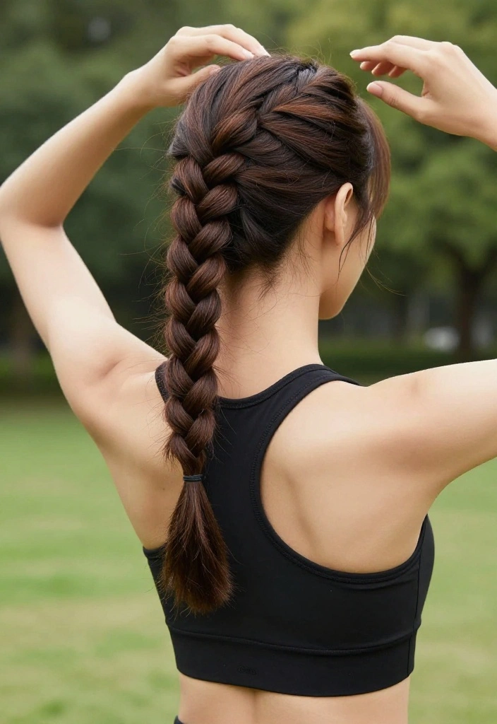 19 Sweat-Proof Hot Weather Hairstyles for Highly Active Days - 6. Fishtail Braid 1