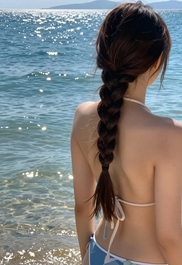 19 The Absolute Best Hairstyles to Go Swimming and Still Look Great - 10. Loose Fishtail Braid 1
