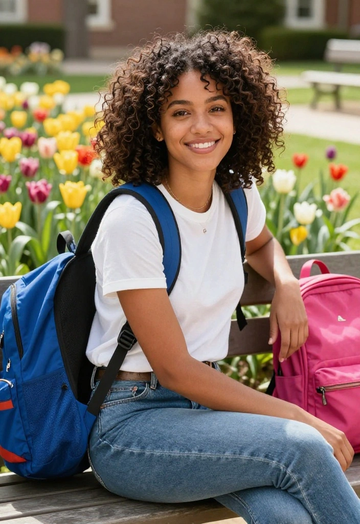 19 Trendy Back to School Hairstyles You Have to Try This Year - 18. Natural Texture 1