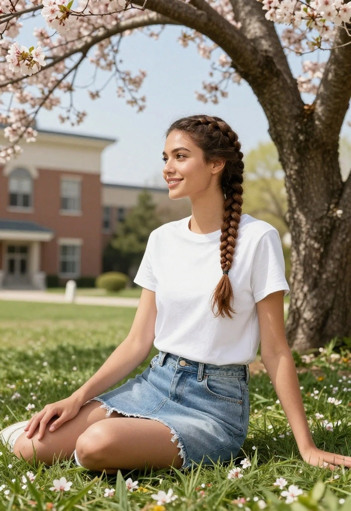 19 Trendy Back to School Hairstyles You Have to Try This Year - 7. Fishtail Braid 1