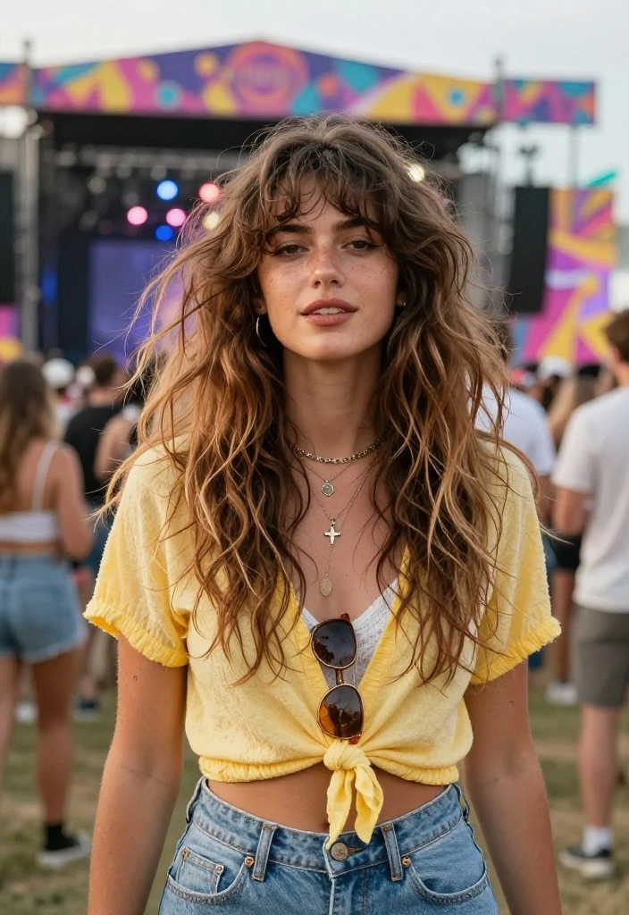19 Trendy Hot Weather Hairstyles You Can Wear to Summer Concerts - 15. Layered Shag Cut 1