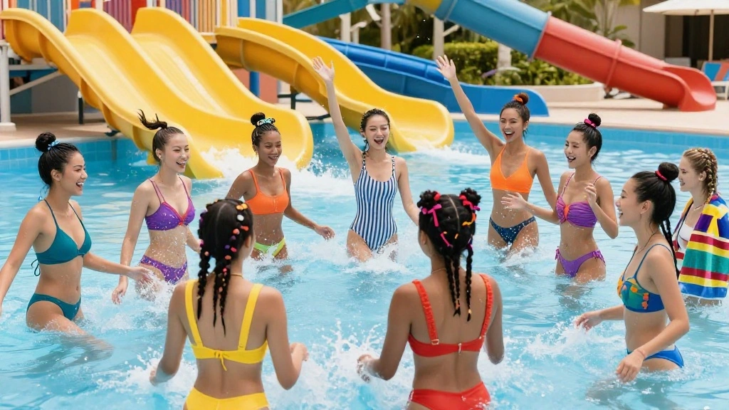 19 Trendy Waterpark Hairstyles That Look Great in Summer Pics - Golfing Goal