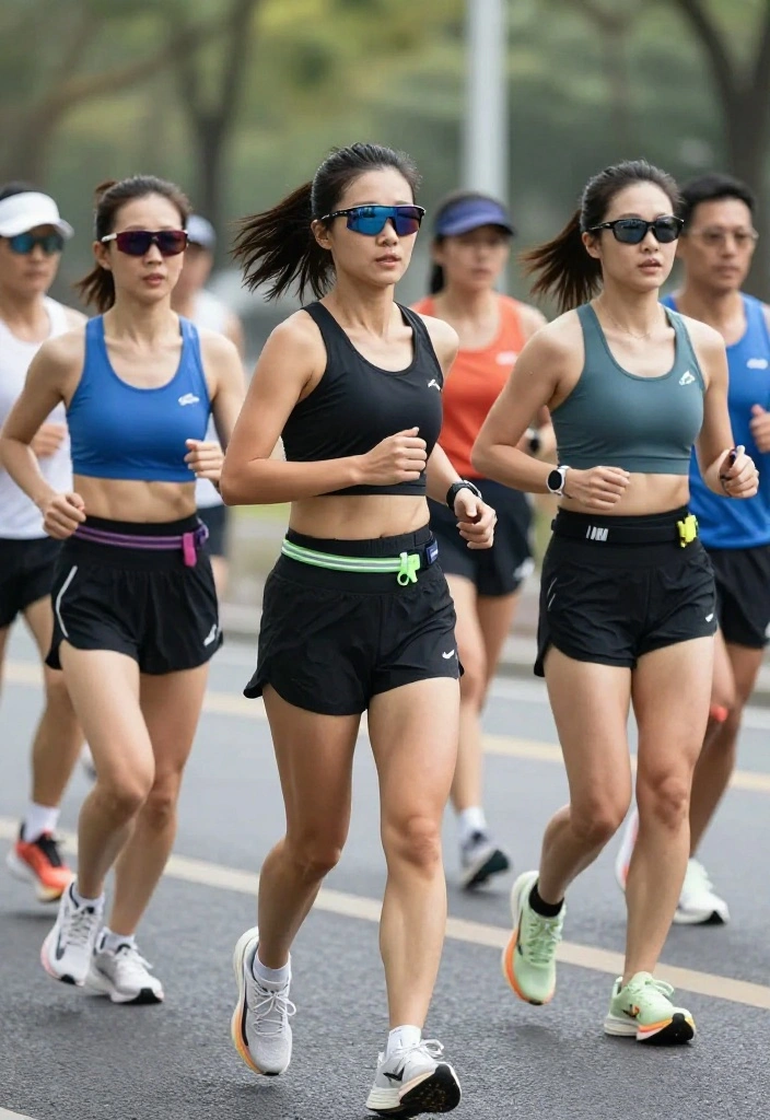 19 Types of Workout Outfits Every Woman Should Own for Different Training Days - 14. Trendy Accessories for Running 1