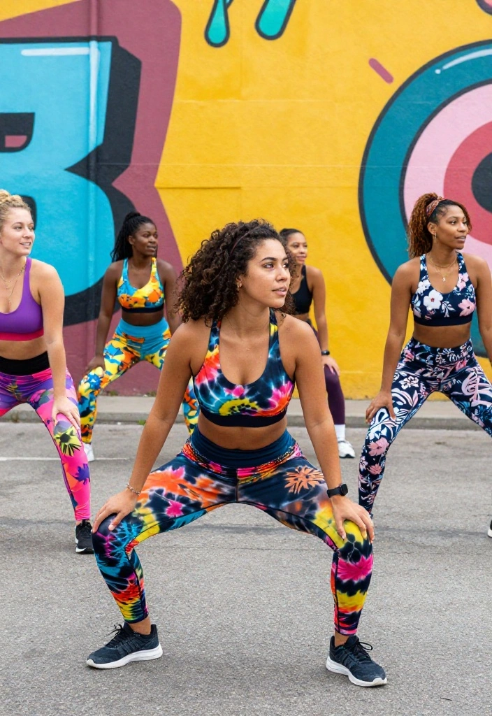 19 Ways to Build an Alt Workout Wardrobe From Scratch Without Breaking the Bank - 18. Creative Prints and Patterns 1