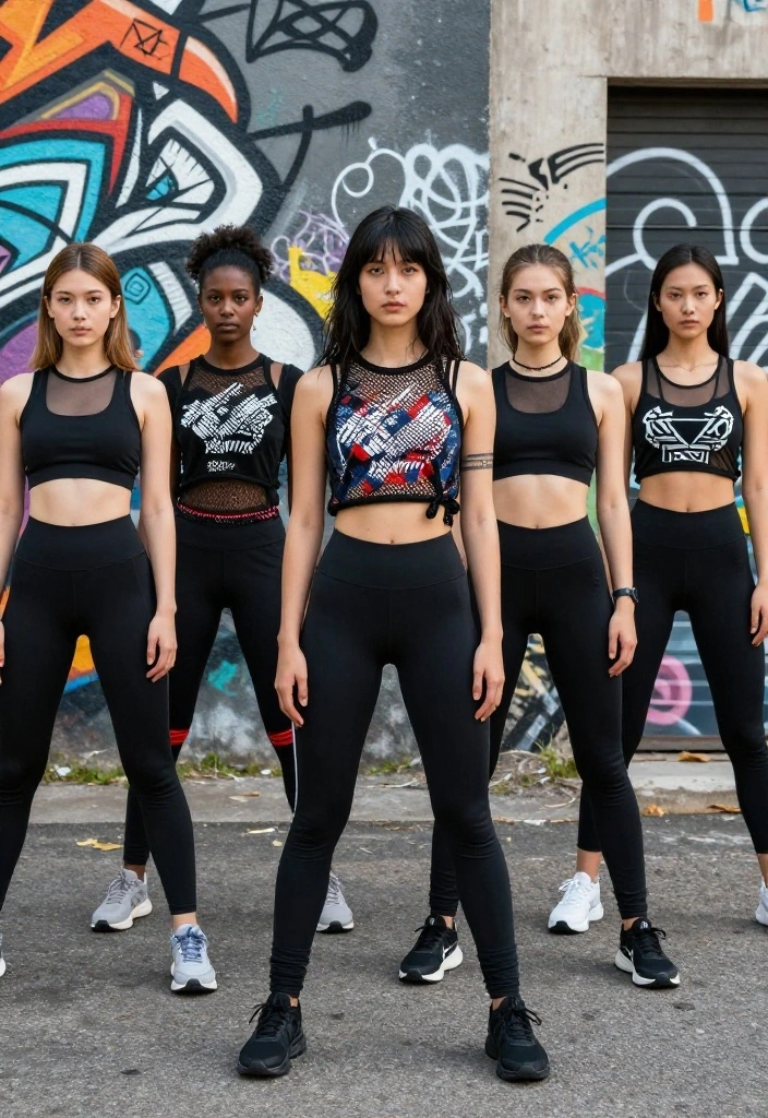 19 Ways to Build an Alt Workout Wardrobe From Scratch Without Breaking the Bank - 3. Bold Layering Techniques 1